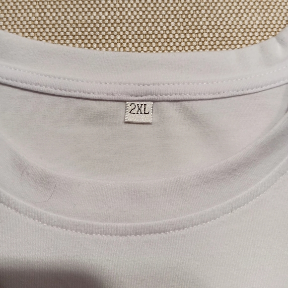 Chevy Country Music SS Tee, White w/ Gold fringe, 2XL, Great condition - Picture 2 of 5